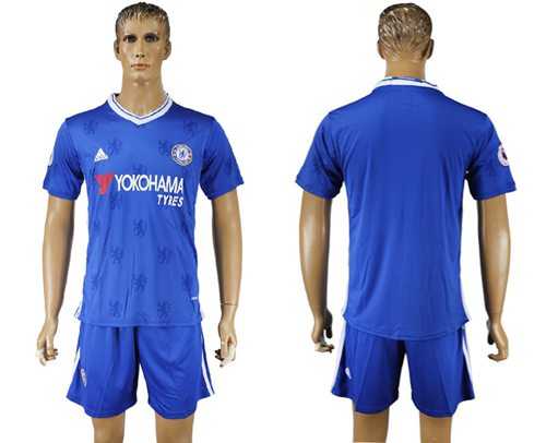 Chelsea Blank Home Soccer Club Jersey
