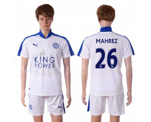Leicester City #26 Mahrez SEC Away Soccer Club Jersey