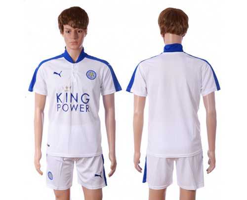 Leicester City Blank SEC Away Soccer Club Jersey