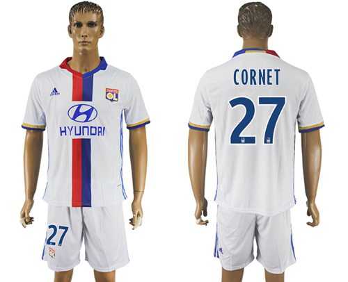 Lyon #27 Cornet Home Soccer Club Jersey