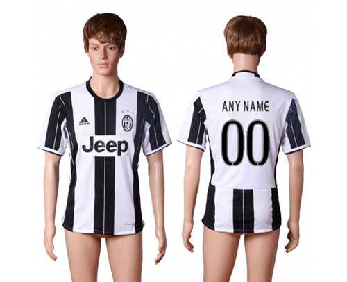 Juventus Personalized Home Soccer Club Jersey