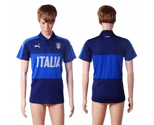 Italy Blue Polo Shirts