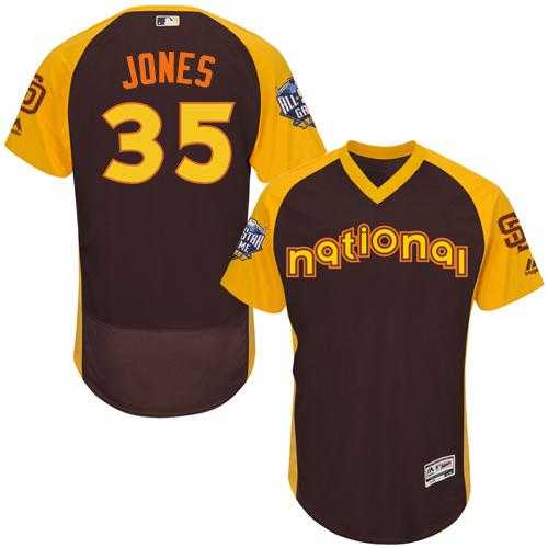 San Diego Padres #35 Randy Jones Brown Flexbase Authentic Collection 2016 All-Star National League Stitched Baseball Jersey