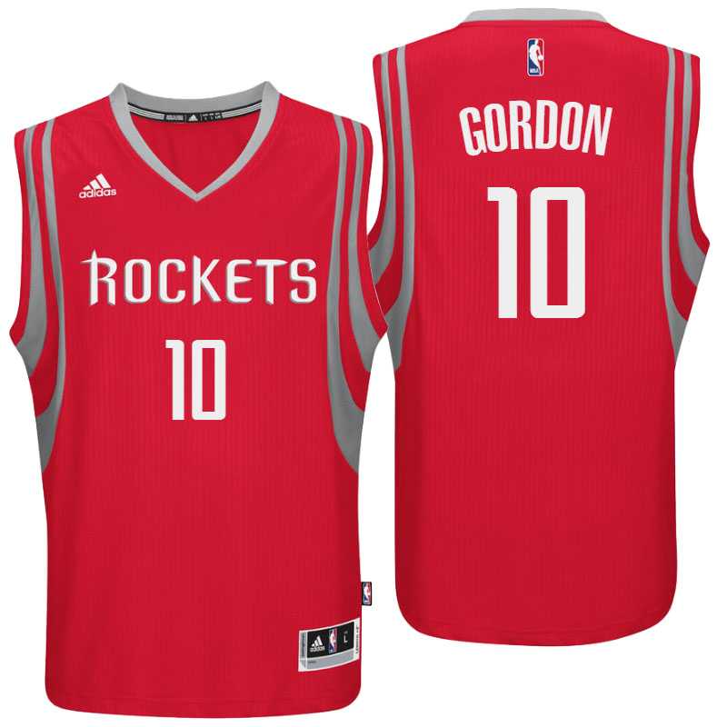 Houston Rockets #10 Eric Gordon Road Red New Swingman Jersey