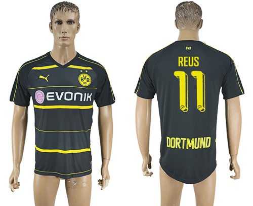 Dortmund #11 Reus Away Soccer Club Jersey