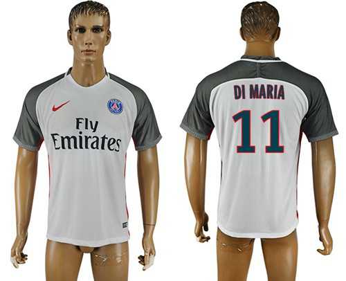 Paris Saint-Germain #11 Di Maria Away Soccer Club Jersey