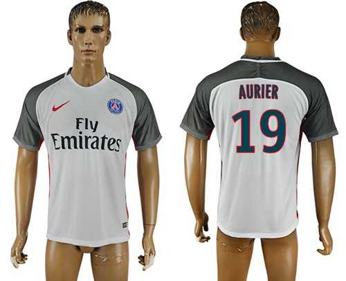 Paris Saint-Germain #19 Aurier Away Soccer Club Jersey
