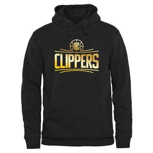 Los Angeles Clippers Gold Collection Pullover Hoodie Black