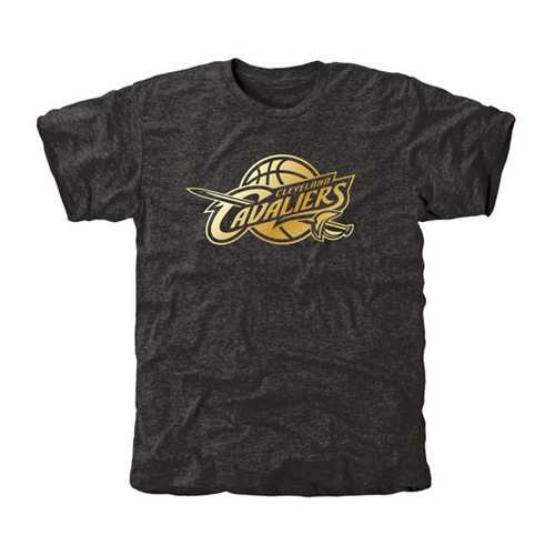 Cleveland Cavaliers Gold Collection Tri-Blend T-Shirt Black
