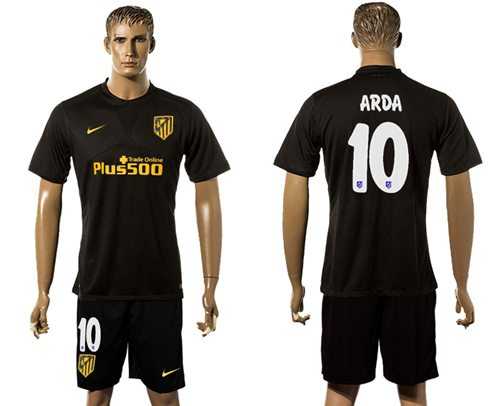 Atletico Madrid #10 Arda Away Soccer Club Jersey