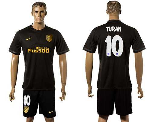 Atletico Madrid #10 Turan Away Soccer Club Jersey