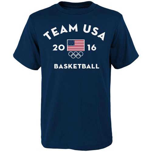 Team USA Basketball Very Official National Governing Body T-Shirt Navy