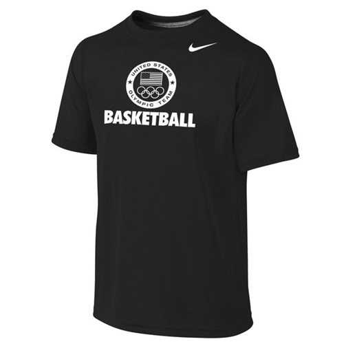 Youth Team USA Nike Legend Sport Performance T-Shirt Black