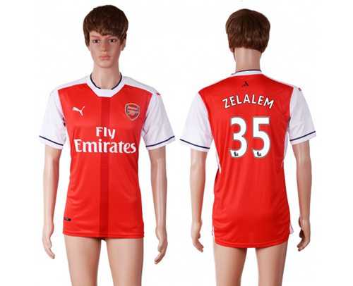 Arsenal #35 Zelalem Home Soccer Club Jersey