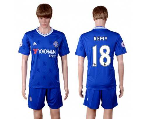Chelsea #18 Remy Home Soccer Club Jersey