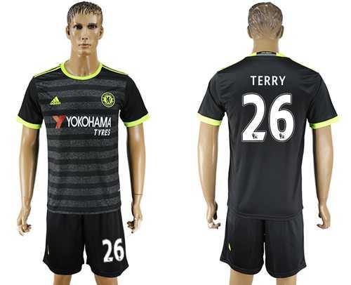 Chelsea #26 Terry Away Soccer Club Jersey