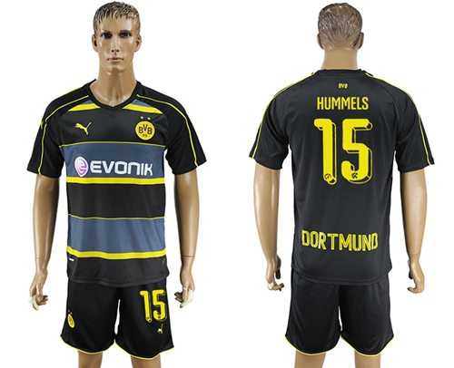 Dortmund #15 Hummels Away Soccer Club Jersey