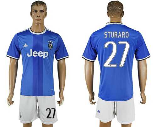Juventus #27 Sturaro Away Soccer Club Jersey