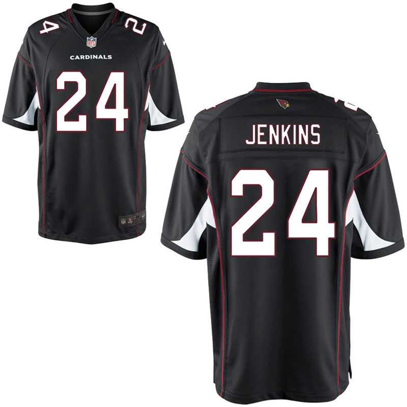 Youth Nike Arizona Cardinals #24 Mike Jenkins Black Game Jersey