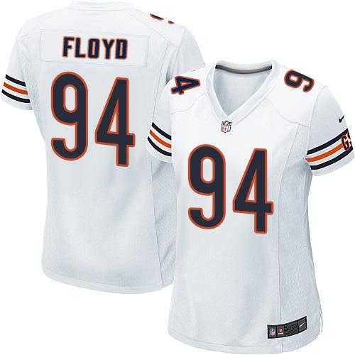 Women's Nike Chicago Bears #94 Leonard Floyd White Stitched NFL Elite Jersey
