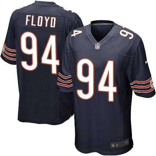 Youth Nike Chicago Bears #94 Leonard Floyd Navy Blue Team Color Stitched NFL Elite Jersey