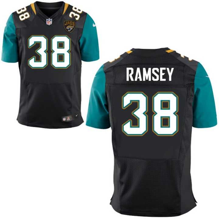 Nike Jacksonville Jaguars #38 Jalen Ramsey Black Elite Jersey