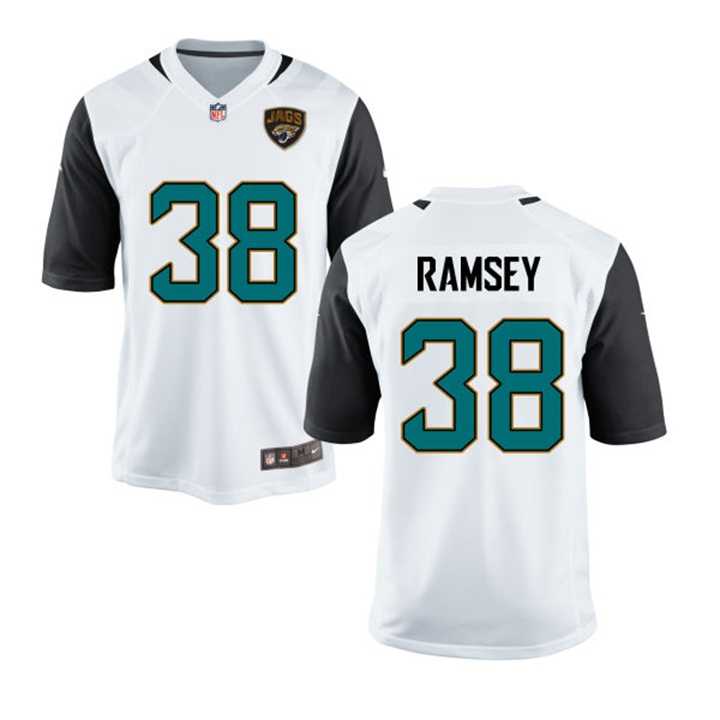 Nike Jacksonville Jaguars #38 Jalen Ramsey White Game Jersey