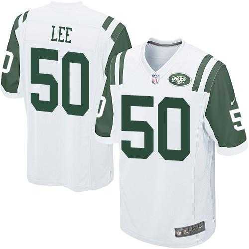 Youth Nike New York Jets #50 Darron Lee White Stitched NFL Elite Jersey