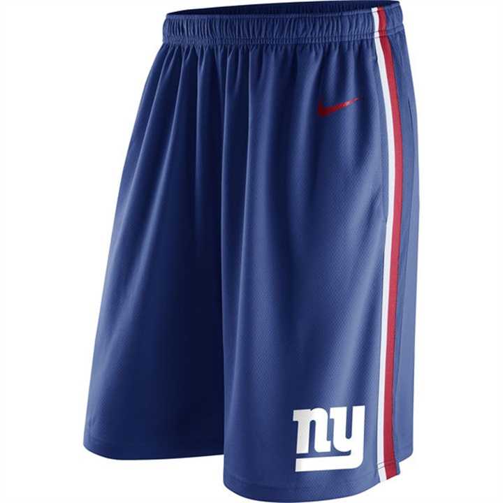 Men's New York Giants Royal Epic Team Logo Shorts