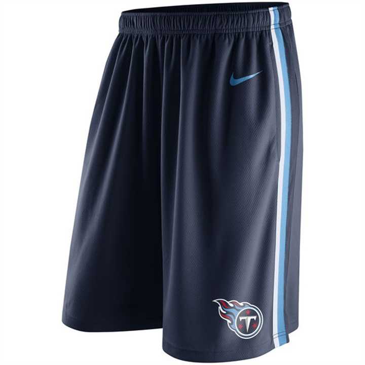 Men's Tennessee Titans Navy Epic Team Logo Shorts