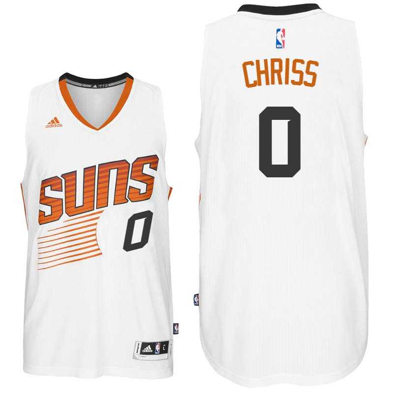 Phoenix Suns #0 Marquese Chriss White Home Swingman Jersey