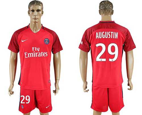 Paris Saint-Germain #29 Augustin Red Soccer Club Jersey