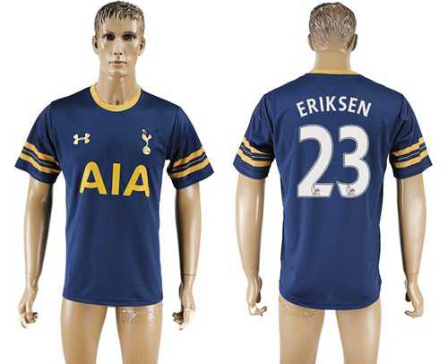 Tottenham Hotspur #23 Eriksen Away Soccer Club Jersey