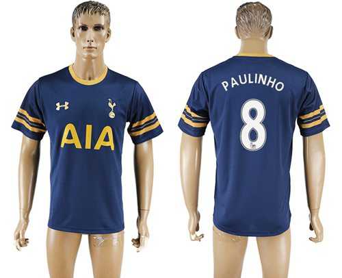 Tottenham Hotspur #8 Paulinho Away Soccer Club Jersey