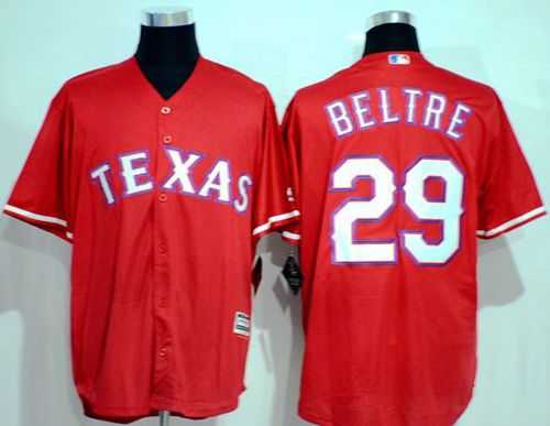 Texas Rangers #29 Adrian Beltre Red New Cool Base Stitched Baseball Jersey Texas Rangers #29 Adrian Beltre Red New Cool Base Stitched Baseball Jersey