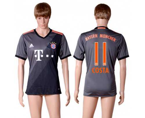 Bayern Munchen #11 Costa Away Soccer Club Jersey