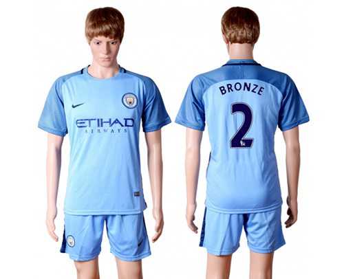 Manchester City #2 Bronze Home Soccer Club Jersey