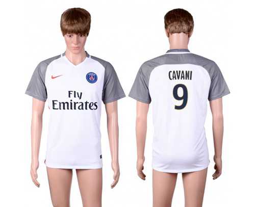 Paris Saint-Germain #9 Cavani Away Soccer Club Jersey