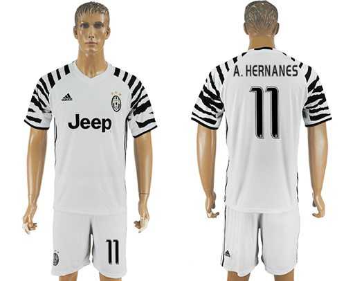 Juventus #11 A.Hernanes SEC Away Soccer Club Jersey