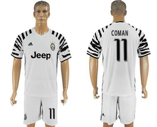 Juventus #11 Coman SEC Away Soccer Club Jersey