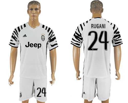 Juventus #24 Rugani SEC Away Soccer Club Jersey