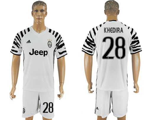 Juventus #28 Khedira SEC Away Soccer Club Jersey