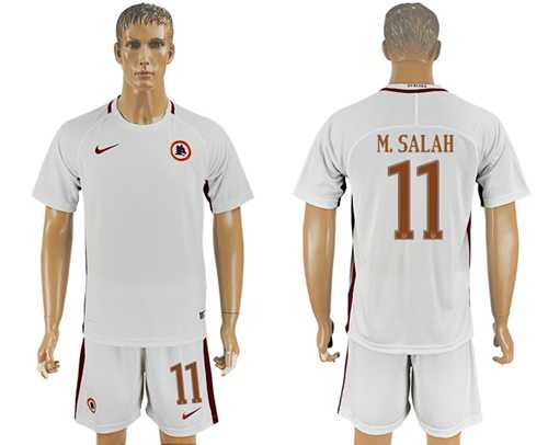 Roma #11 M.Salah Away Soccer Club Jersey