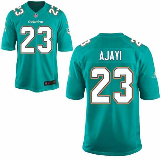 Nike Miami Dolphins #23 Jay Ajayi Aqua Green Team Color Men's Stitched NFL Game Jersey