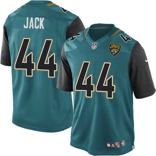 Men's Nike Jacksonville Jaguars #44 Myles Jack Limited Teal Green Team Color NFL Jersey