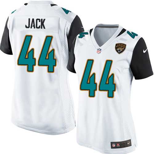 Women's Nike Jacksonville Jaguars #44 Myles Jack Elite White NFL Jersey