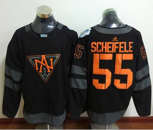 Team North America #55 Mark Scheifele Black 2016 World Cup Stitched NHL Jersey