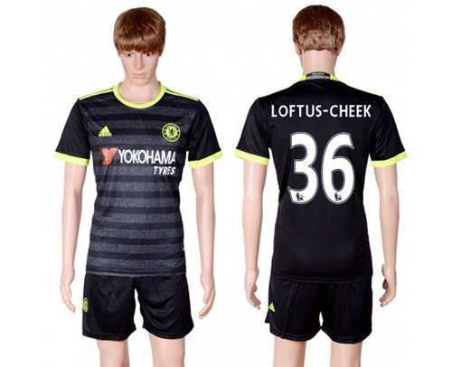 Chelsea #36 Loftus-Cheek Away Soccer Club Jersey