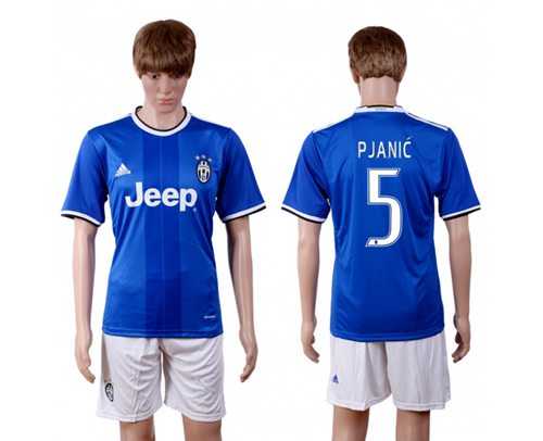 Juventus #5 Pjanic Away Soccer Club Jersey
