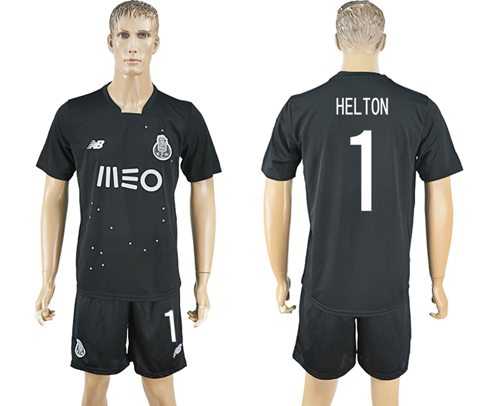 Oporto #1 Helton Away Soccer Club Jersey